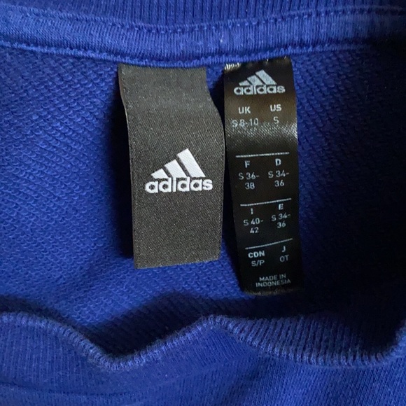 Navy Blue Adidas Longsleeve - Picture 3 of 3